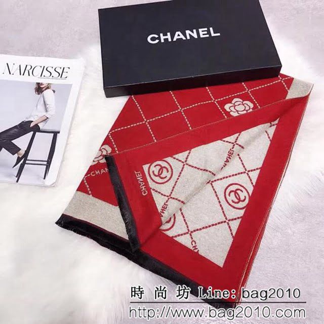 CHANEL香奈兒爆款 時尚百搭款圍巾 LLWJ6652